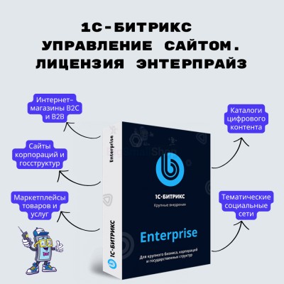 1С-Битрикс: Управление сайтом. Лицензия Энтерпрайз - купить в Кубяшах